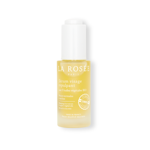 La Rosee Plumping face serum 5 organic vegetal oils