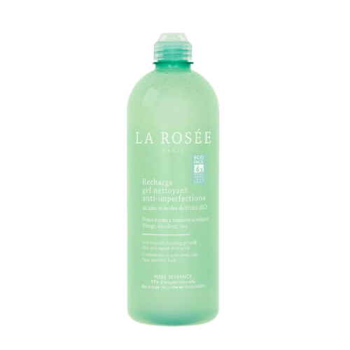 Anti-blemish cleansing gel refill Zinc and organic fruit acids