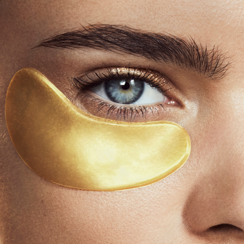 Hydra-Bright Golden Eye Mask